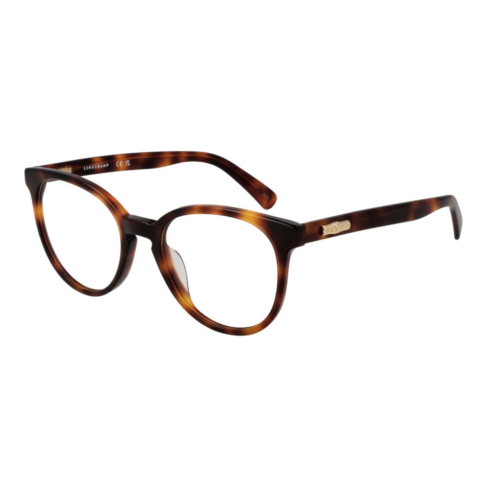 Longchamp Brown Cellulose Acetate Glasses (Frames) - ClickThatClicks 