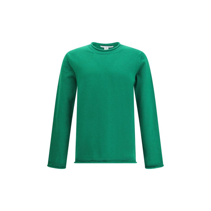 Comme Des Garçons Green Wool Sweatshirt
