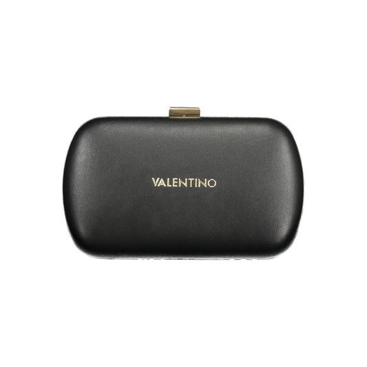 Mario Valentino Black Polyurethane Women Handbag - ClickThatClicks 