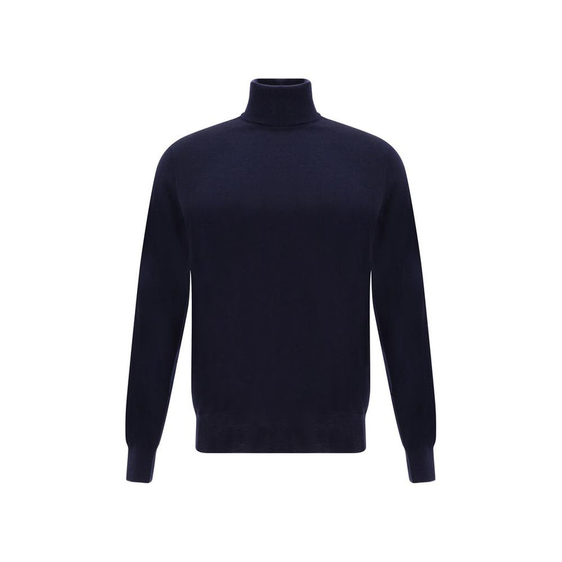 Brunello Cucinelli Blue Cashmere Cashmere Sweater