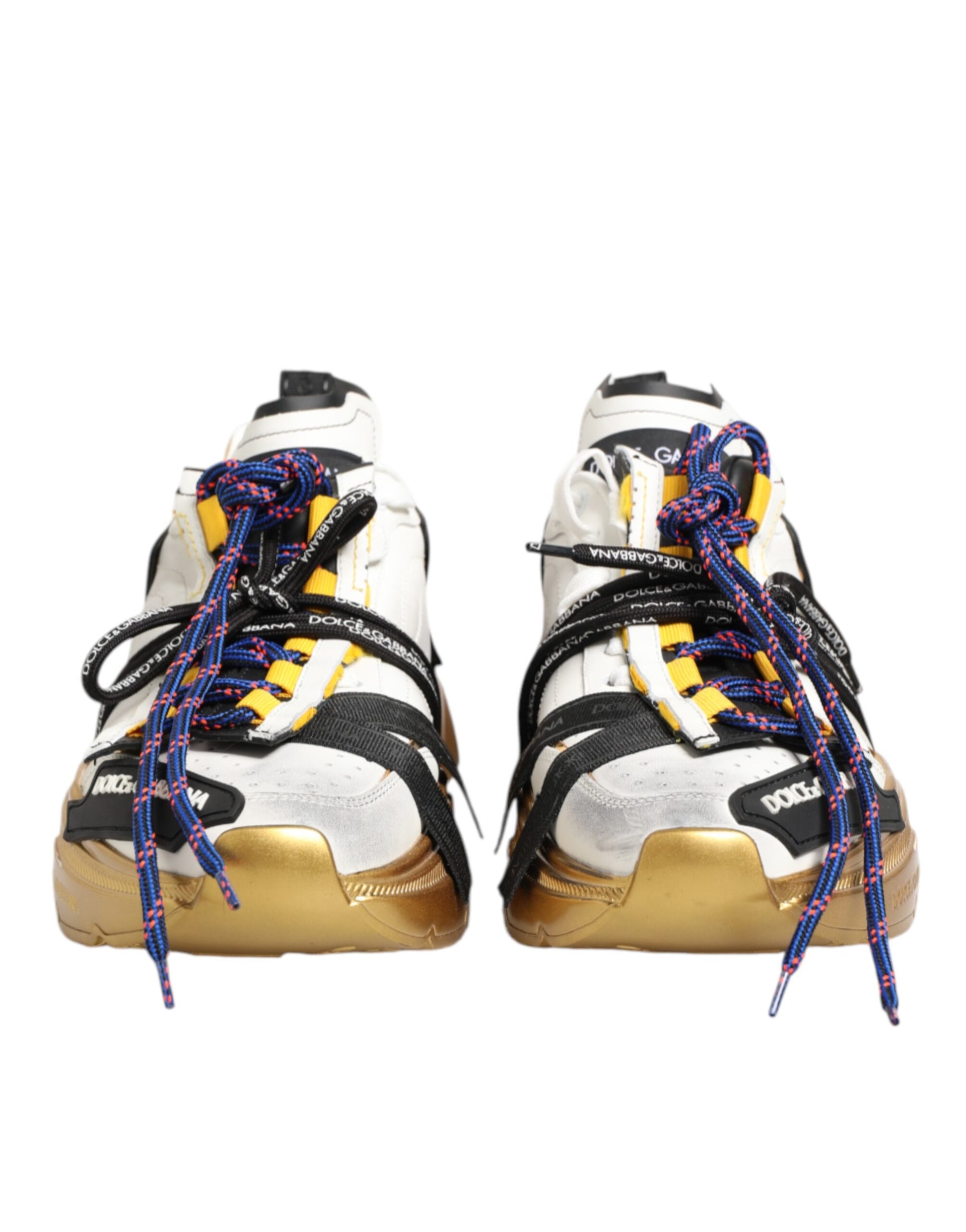 Dolce & Gabbana Multicolor Daymaster Low Top Sneakers Shoes - ClickThatClicks 