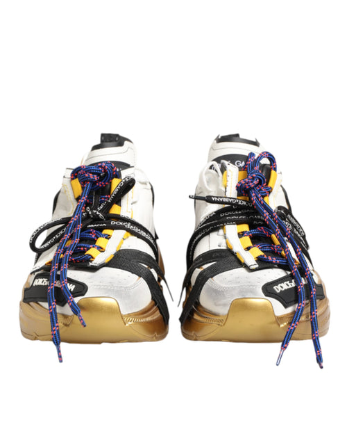 Dolce & Gabbana Multicolor Daymaster Low Top Sneakers Shoes - ClickThatClicks 