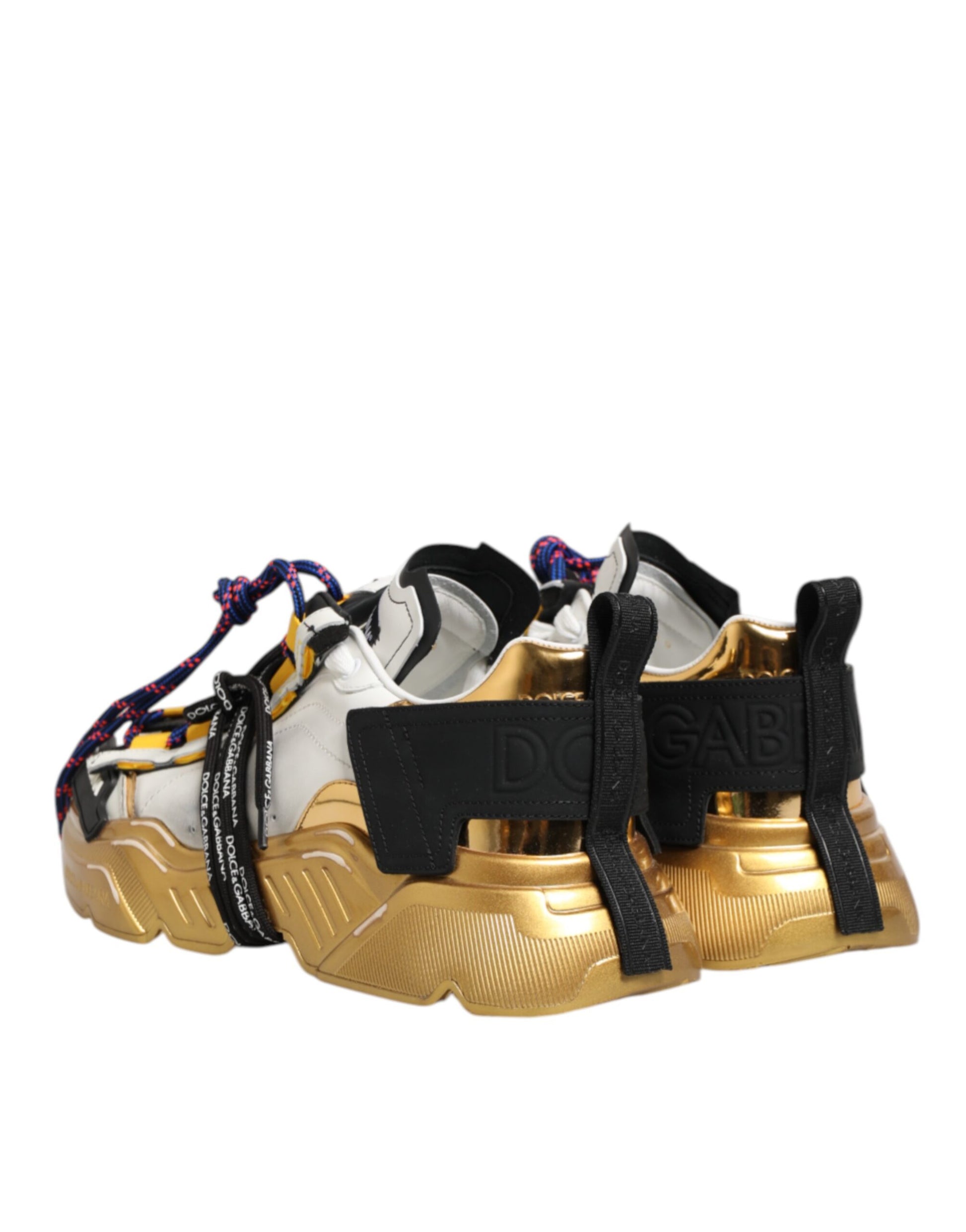 Dolce & Gabbana Multicolor Daymaster Low Top Sneakers Shoes - ClickThatClicks 