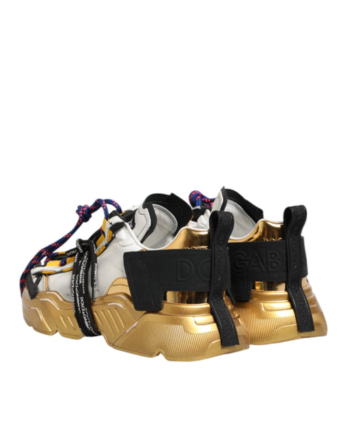 Dolce & Gabbana Multicolor Daymaster Low Top Sneakers Shoes - ClickThatClicks 