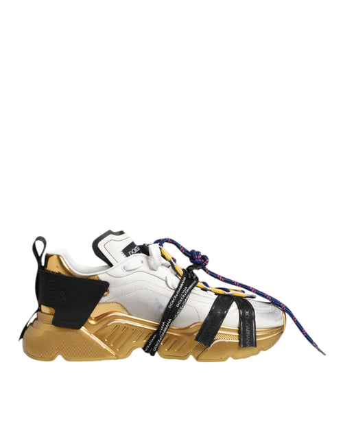 Dolce & Gabbana Multicolor Daymaster Low Top Sneakers Shoes - ClickThatClicks 