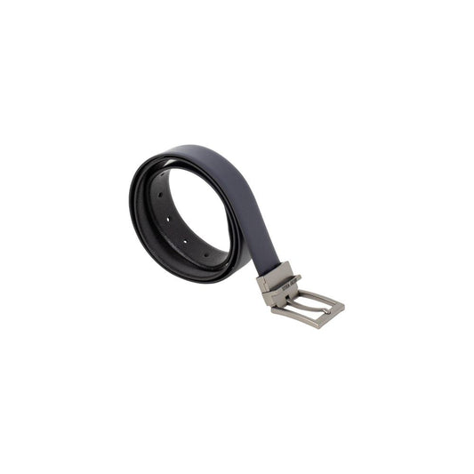 Antony Morato Black Leather Regular Belt - ClickThatClicks 