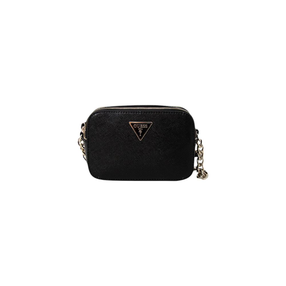 Guess Black Polyethylene Handbag - ClickThatClicks 