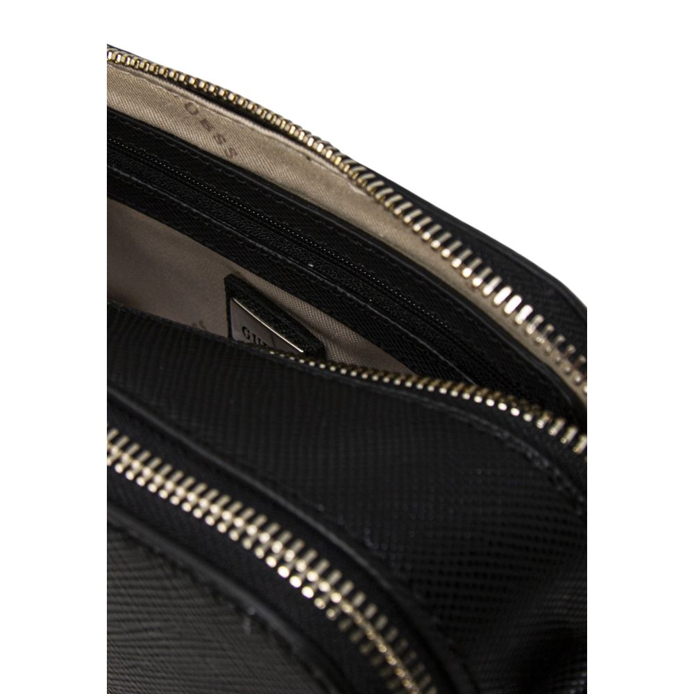 Guess Black Polyethylene Handbag - ClickThatClicks 