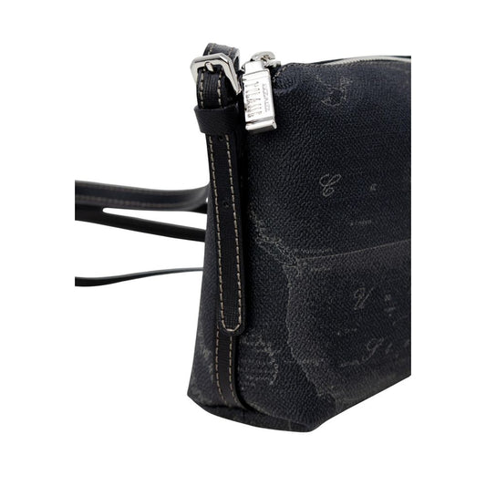 Alviero Martini Prima Classe Black Polyester Handbag - ClickThatClicks 