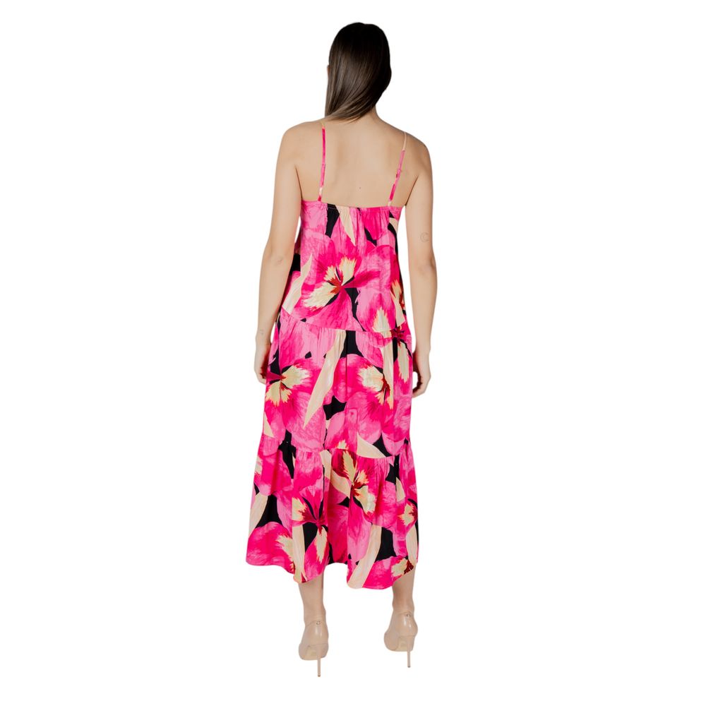Only Multicolor Viscose Long Dress - ClickThatClicks 