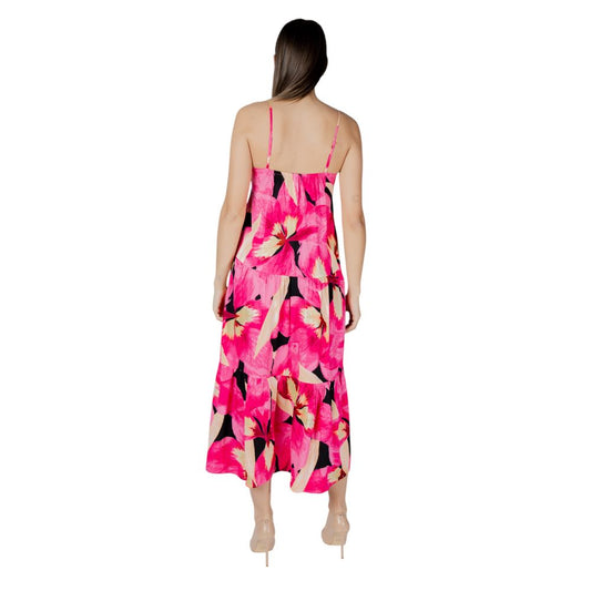 Only Multicolor Viscose Long Dress - ClickThatClicks 