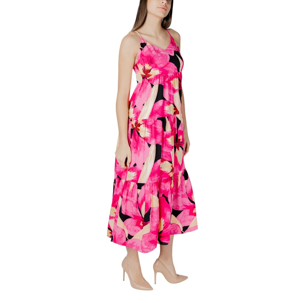 Only Multicolor Viscose Long Dress - ClickThatClicks 