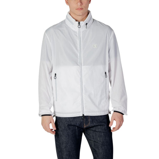 Armani Exchange White Polyester Shell Jacket - ClickThatClicks 