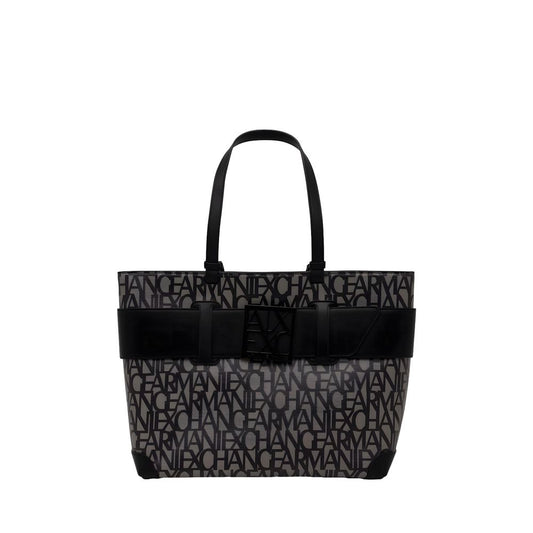 Armani Exchange Black Polyethylene Handbag - ClickThatClicks 
