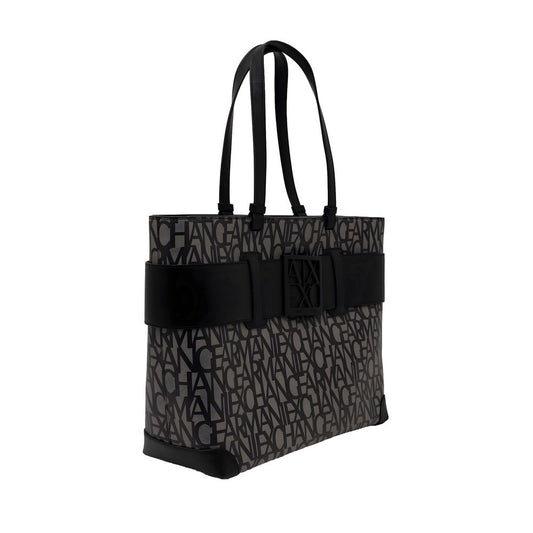 Armani Exchange Black Polyethylene Handbag - ClickThatClicks 