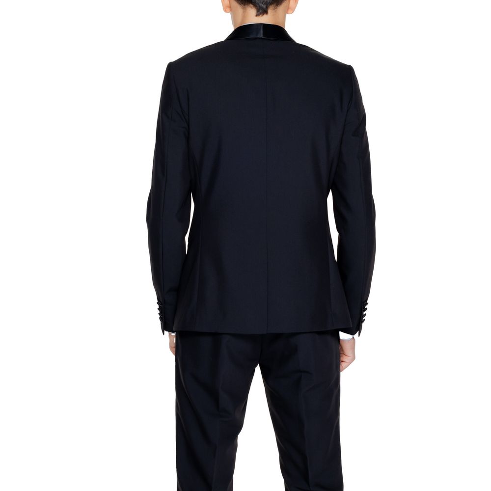 Antony Morato Black Polyester Blazer - ClickThatClicks 