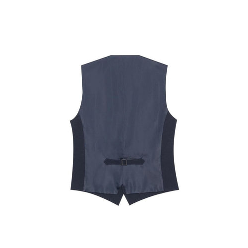 Antony Morato Blue Polyester Waistcoat - ClickThatClicks 