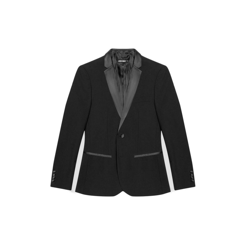 Antony Morato Black Polyester Blazer - ClickThatClicks 