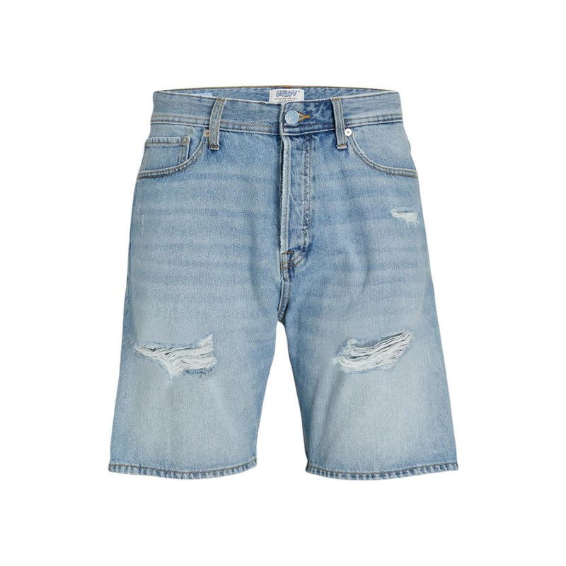Jack Jones Light Blue Cotton Bermuda Shorts