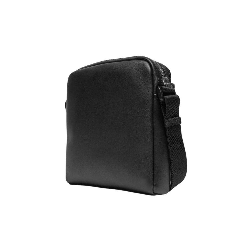 Calvin Klein Jeans Black Polyethylene Messenger Bag - ClickThatClicks 