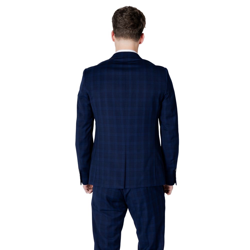 Antony Morato Blue Polyester Blazer - ClickThatClicks 