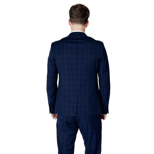 Antony Morato Blue Polyester Blazer - ClickThatClicks 
