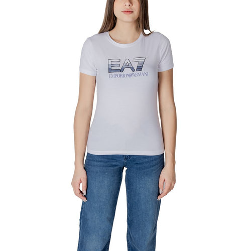 EA7 Emporio Armani White Cotton Sportswear - ClickThatClicks 