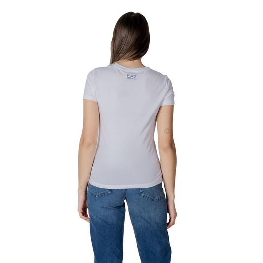 EA7 Emporio Armani White Cotton Sportswear - ClickThatClicks 