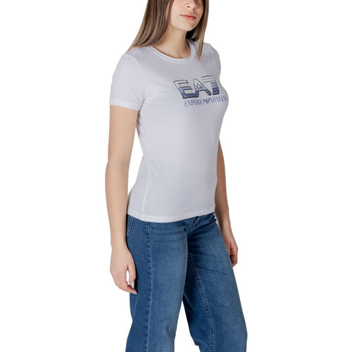EA7 Emporio Armani White Cotton Sportswear - ClickThatClicks 