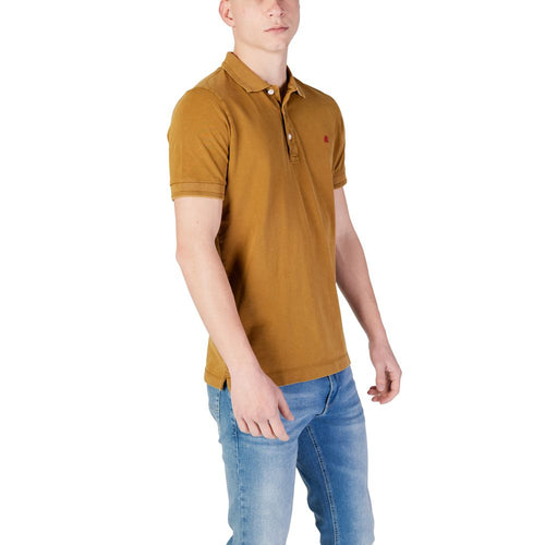 Replay Bronze Cotton Polo Shirt - ClickThatClicks 