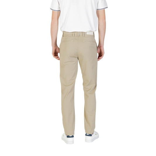 Replay Bicolor Cotton Casual Pants - ClickThatClicks 