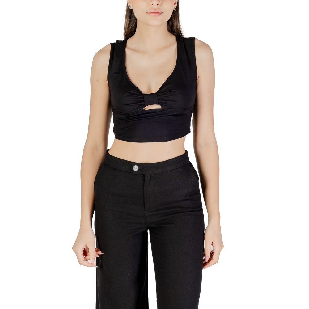 Only Black Viscose Top - ClickThatClicks 