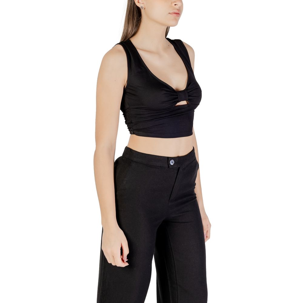Only Black Viscose Top - ClickThatClicks 