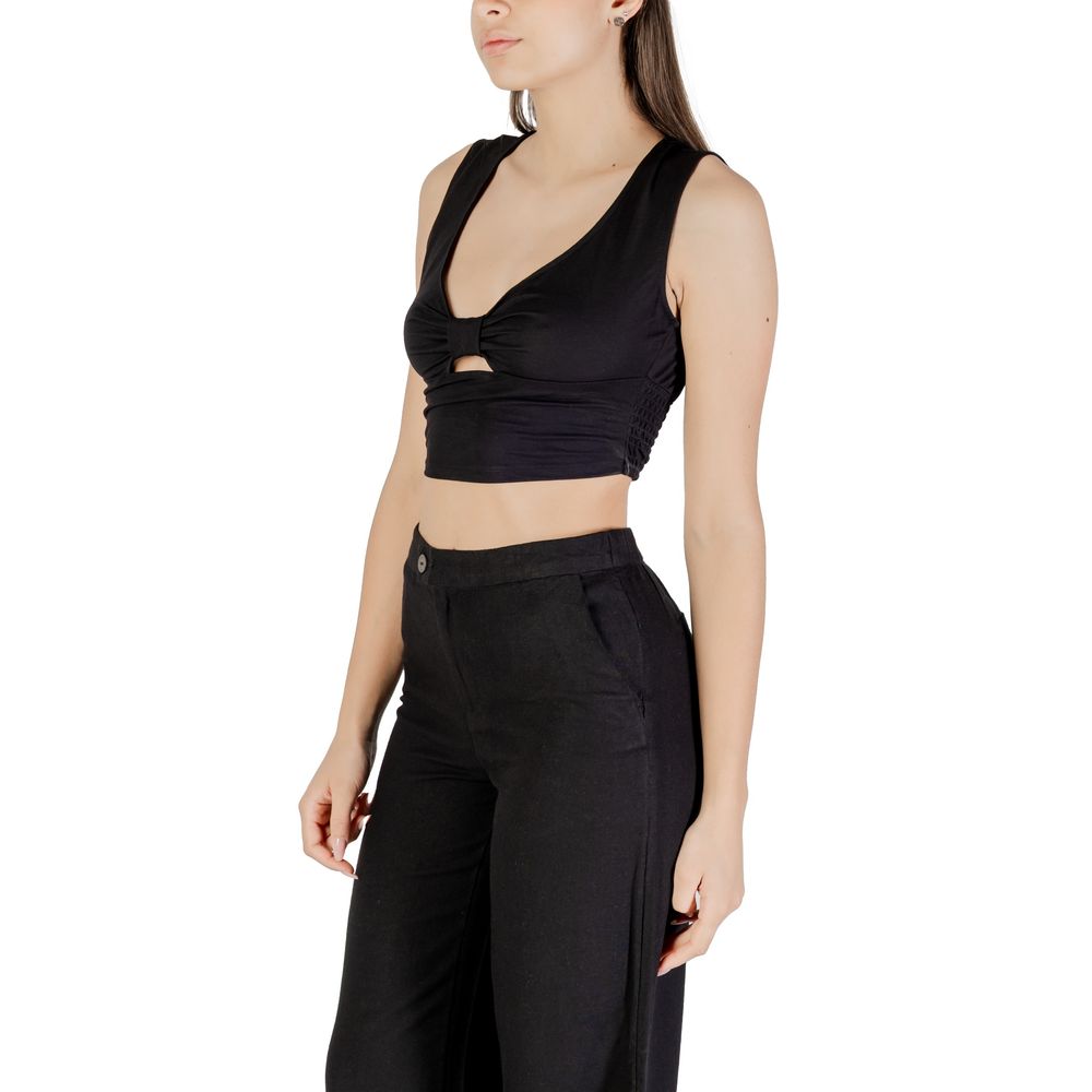 Only Black Viscose Top - ClickThatClicks 