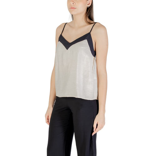 Vero Moda Cream Nylon Top - ClickThatClicks 