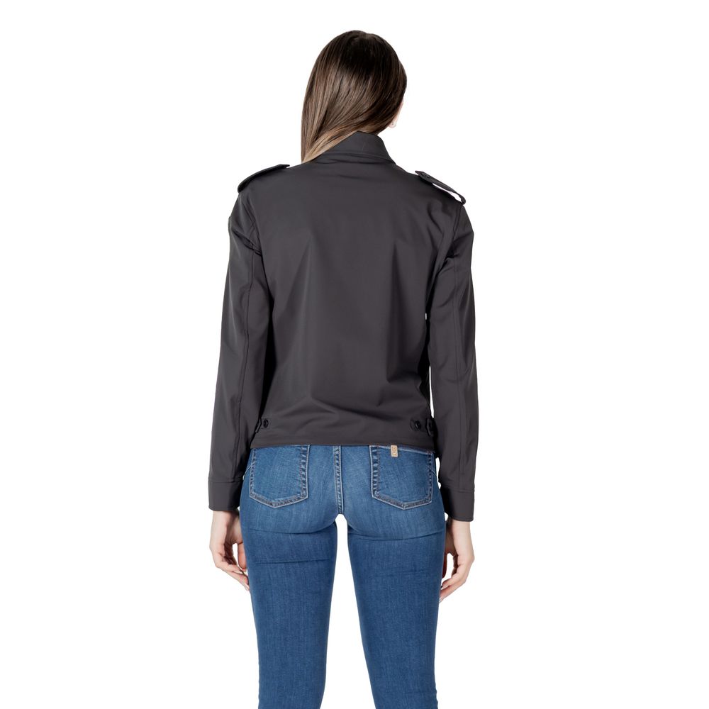 Blauer Black Polyamide Bomber - ClickThatClicks 