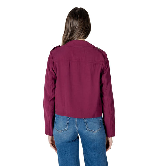 Street One Purple Viscose Parka - ClickThatClicks 