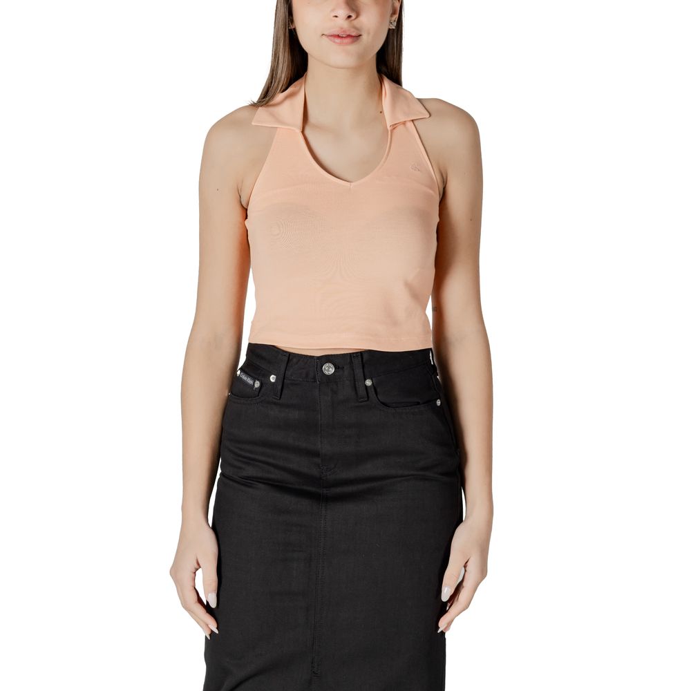 Calvin Klein Jeans Orange Cotton Top - ClickThatClicks 