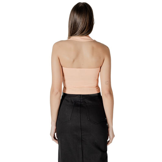 Calvin Klein Jeans Orange Cotton Top - ClickThatClicks 