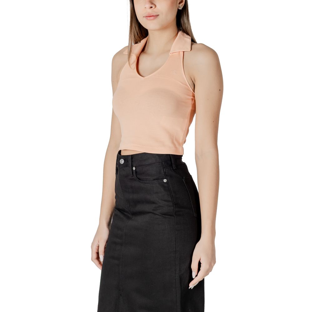 Calvin Klein Jeans Orange Cotton Top - ClickThatClicks 