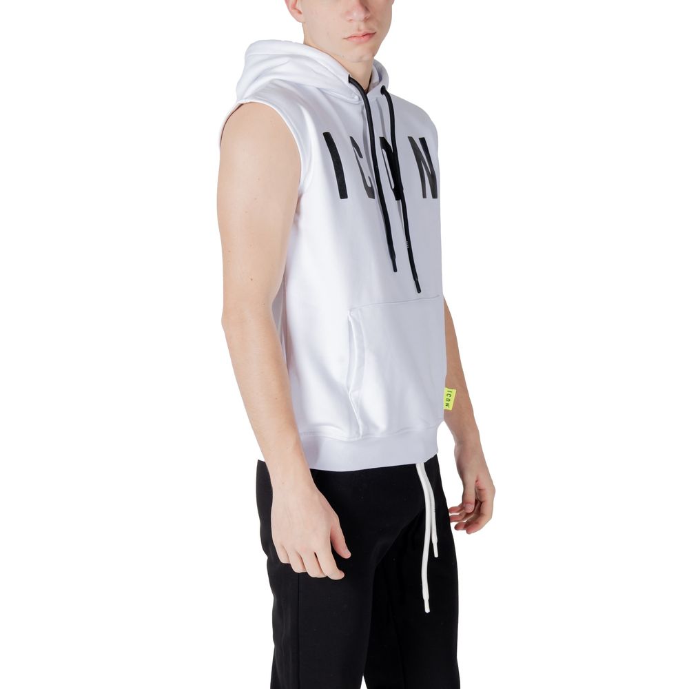 Icon White Cotton Hoodie - ClickThatClicks 