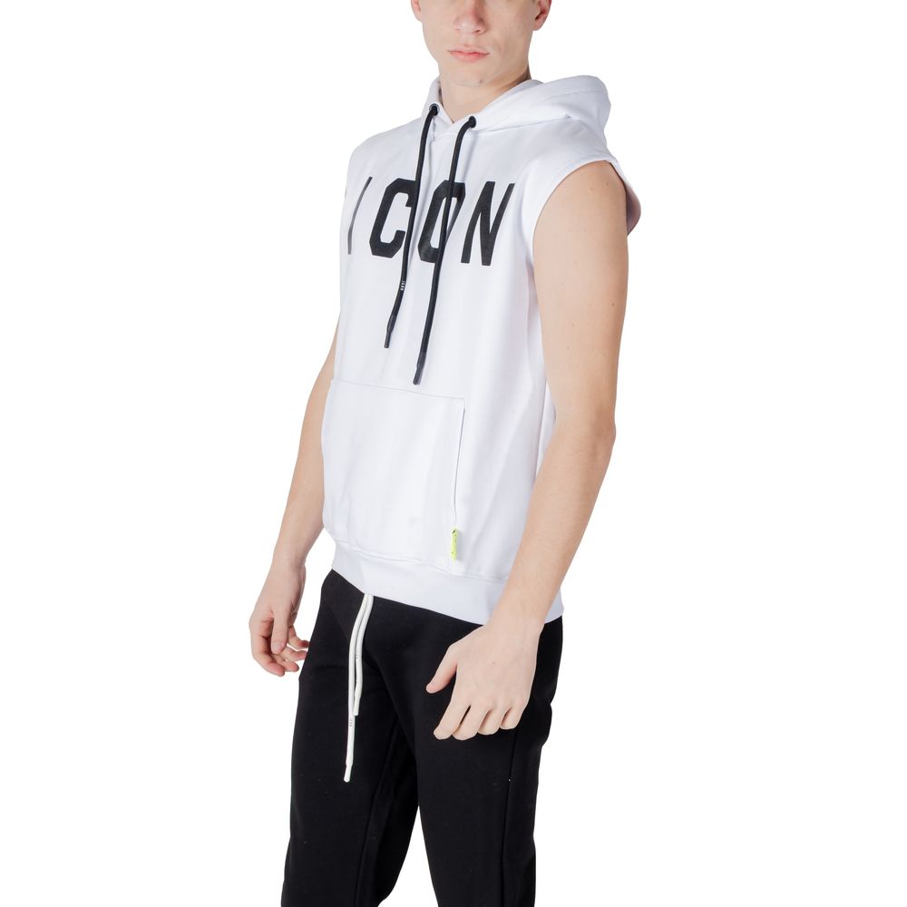 Icon White Cotton Hoodie - ClickThatClicks 