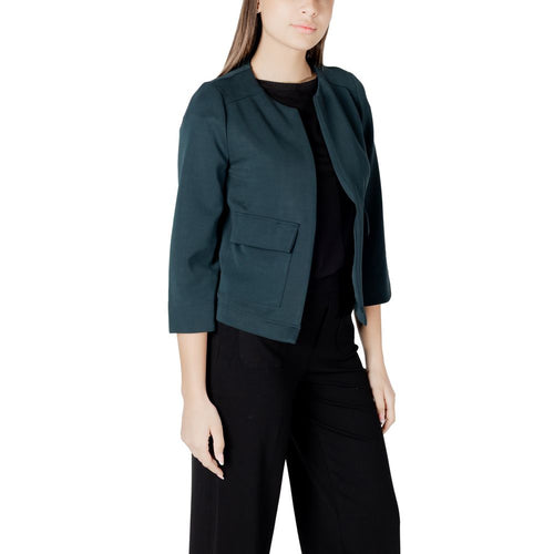 Street One Green Modal Coat - ClickThatClicks 