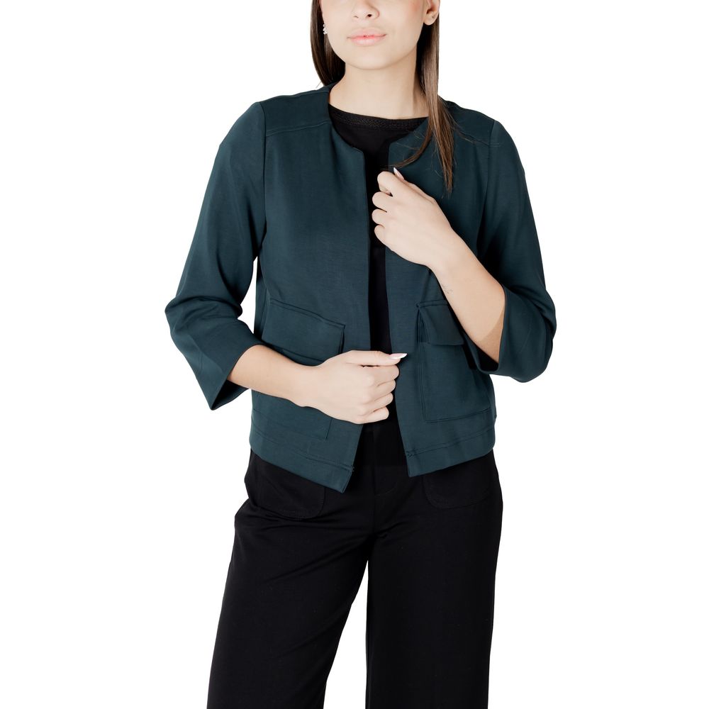 Street One Green Modal Coat - ClickThatClicks 