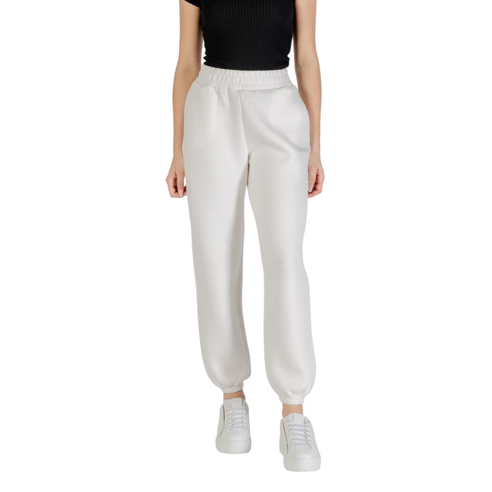 Guess Active Cream Viscose Joggers (Workout Pants) - ClickThatClicks 