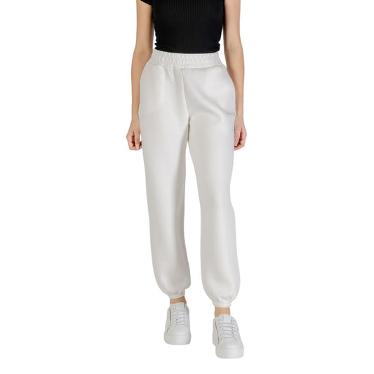 Guess Active Cream Viscose Joggers (Workout Pants) - ClickThatClicks 