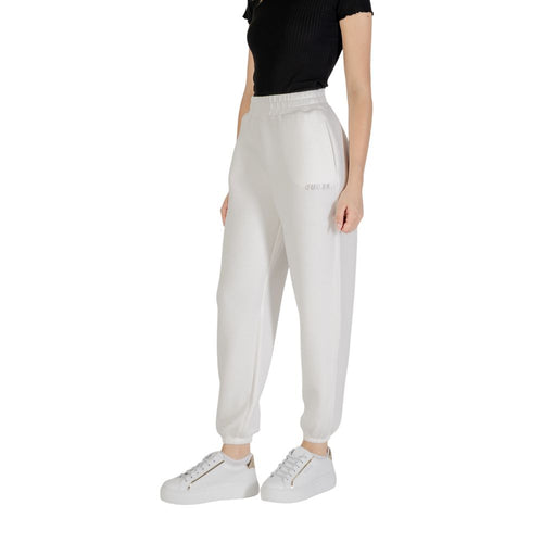 Guess Active Cream Viscose Joggers (Workout Pants) - ClickThatClicks 