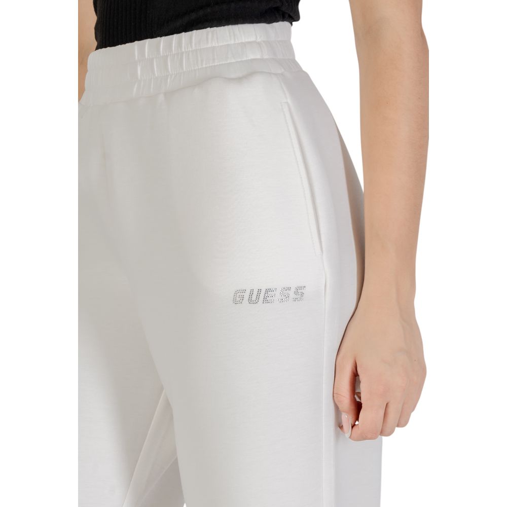Guess Active Cream Viscose Joggers (Workout Pants) - ClickThatClicks 