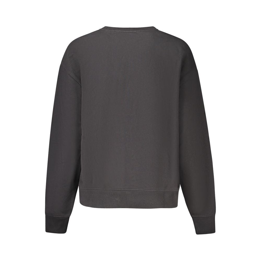 Calvin Klein Black Cotton Women's Sweatshirt - ClickThatClicks 