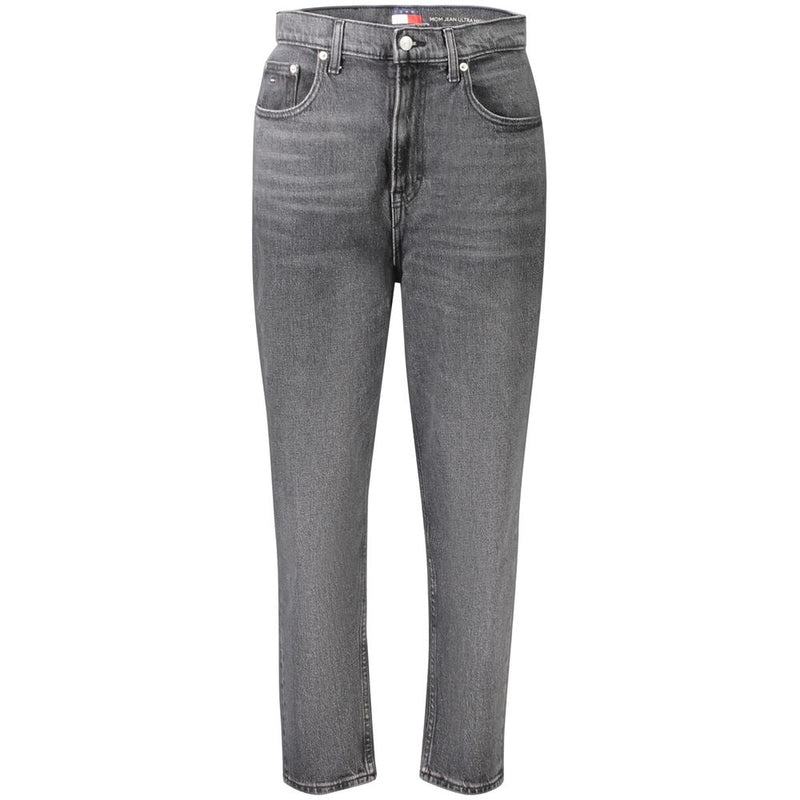 Tommy Hilfiger Black Cotton Women Jeans